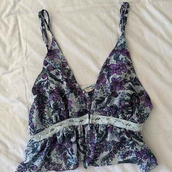 Free People Babydoll Flowy Tank - Picture 1 of 4